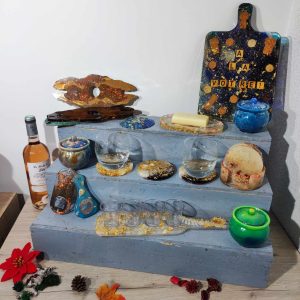 Planche apéro en résine « Fiesta »