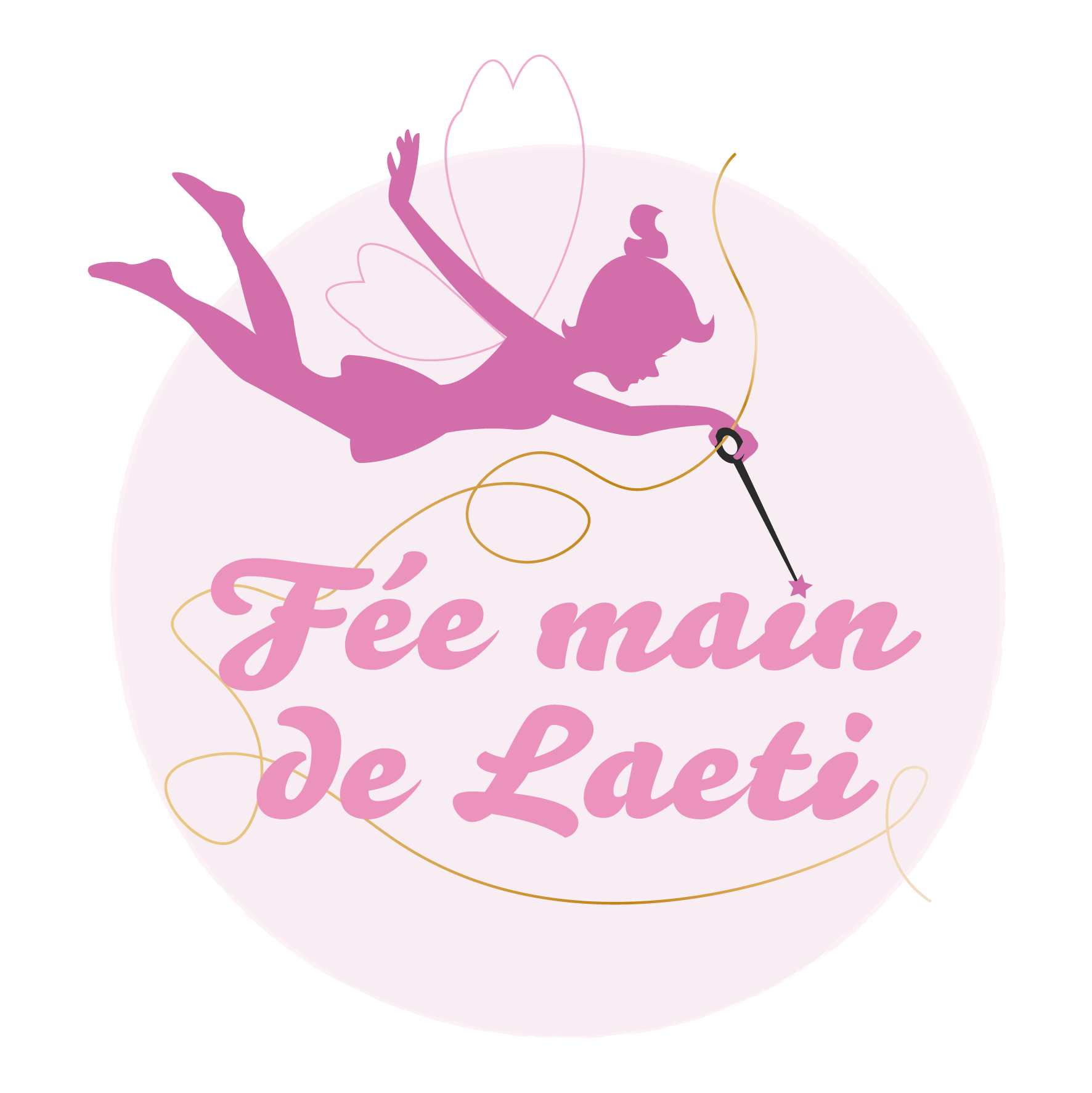 logo fée main de laeti