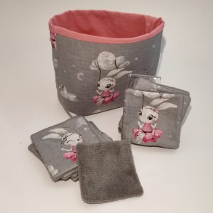 Lingettes et sac « Laeti »