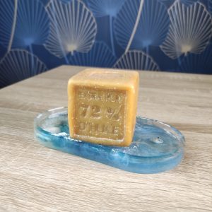 Porte-savon en résine « Suit »