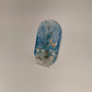 Porte-savon en résine « Suit »